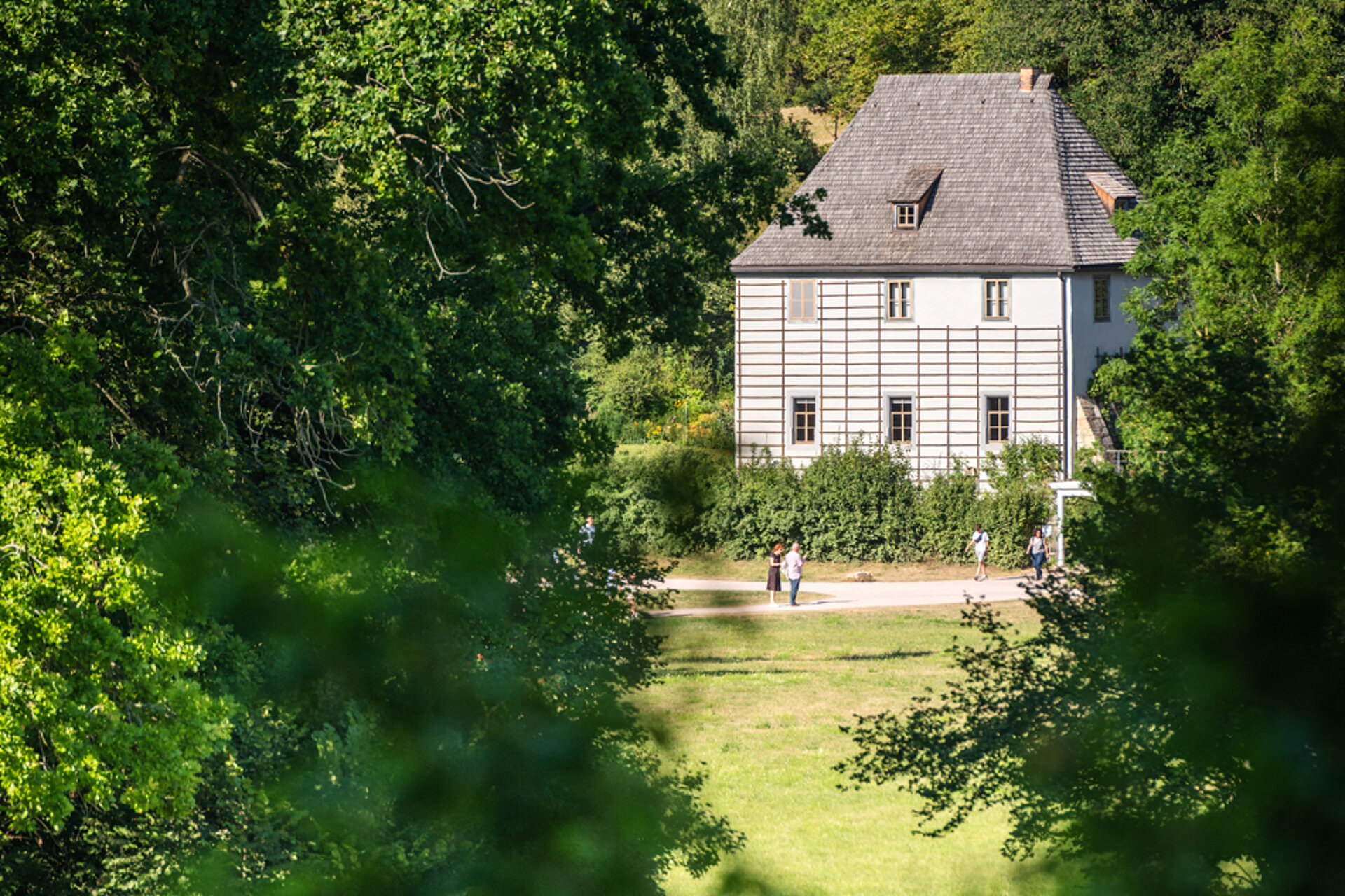 Goethe Lauf Weimar: Goethe Gartenhaus © Thomas Müller